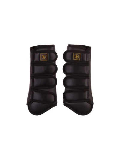 Pack de 2 protectores de doma negros para caballo y/o pony Pro Max - BR - imagen 3