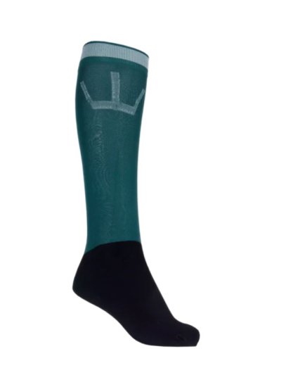 Pack de 2 pares de calcetines finos de competición (verde y negro) - KLNico - Kingsland - imagen 2