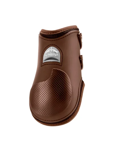 Protectores traseros marrones de salto Carbon Gel - Veredus