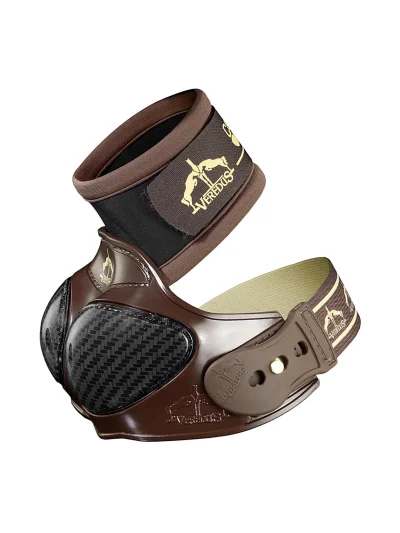 Brown overreach boots Carbon Shield - Veredus