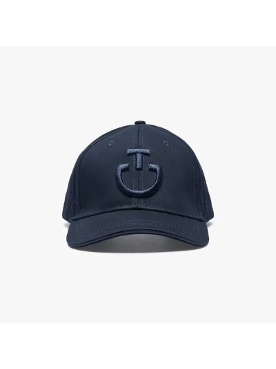 Casquette bleu marine avec logos brodés bleu marine - Cavalleria Toscana - imagen 2