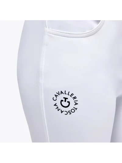 Pantalones blancos (grip rodilla) para niña CT-Orbit - Cavalleria Toscana - imagen 2