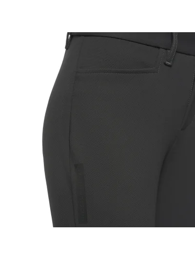 Pantalones de montar a caballo gris oscuro (grip rodilla) junior unisex - Cavalleria Toscana - imagen 4