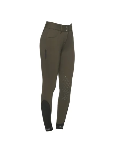 Green trousers model American for women - Cavalleria Toscana - imagen 4