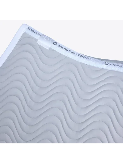 Sudadero de salto beige para caballo Double Orbit Wave - Cavalleria Toscana - imagen 2