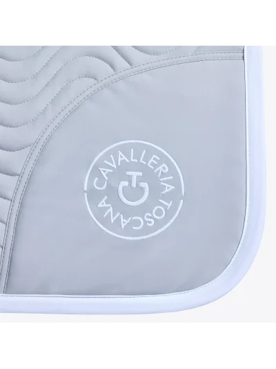 Sudadero de salto beige para caballo Double Orbit Wave - Cavalleria Toscana - imagen 3