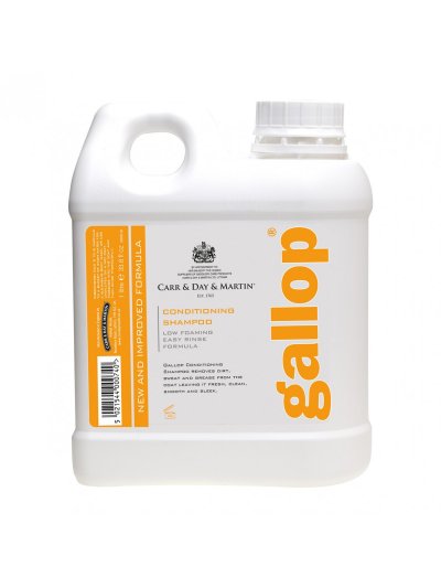 Champú gallop acondicionador con poca espuma para caballo 1L - Carr &amp; Day &amp; Martin