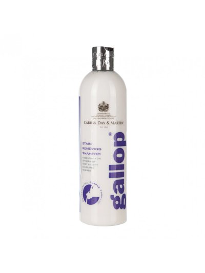 Champú gallop quitamanchas para caballos Blancos/Tordos 500ml - Carr &amp; Day &amp; Martin