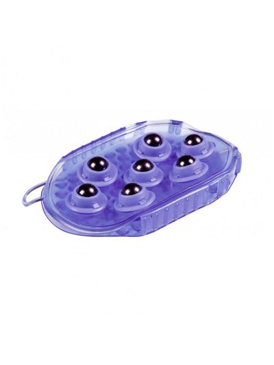 Gant de nettoyage et de massage violet - Premiere