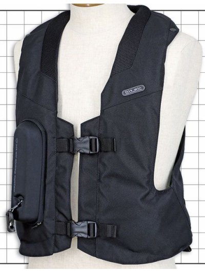 Chaleco air bag de protección negro - MLV3H - HIT AIR
