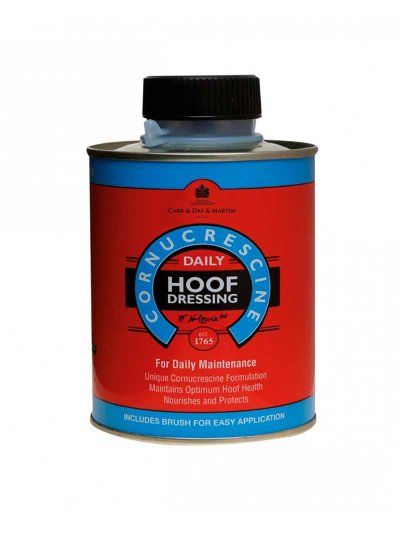 Baume de usage quotidien avec brocha pour sabots (500ml) - Cornucrescine Daily Hoof dressing - Carr&amp;Day&amp;Martin