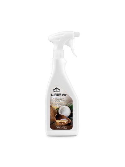 Savon doux de Huile de coco pour cuir en Spray - Curium Soap - Veredus Biocare