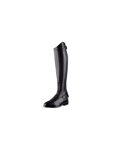 Bottes d'équitation en cuir noir à lacets Orion - Ego7