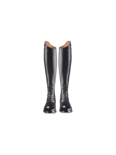 Bottes d'équitation en cuir noir à lacets Orion - Ego7 - imagen 2