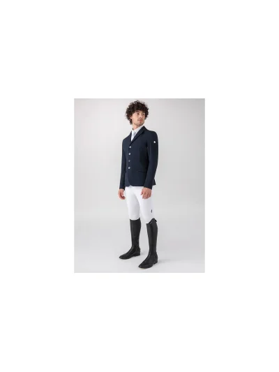 Americana de competición azul marino para hombre Normank - Equiline - imagen 4