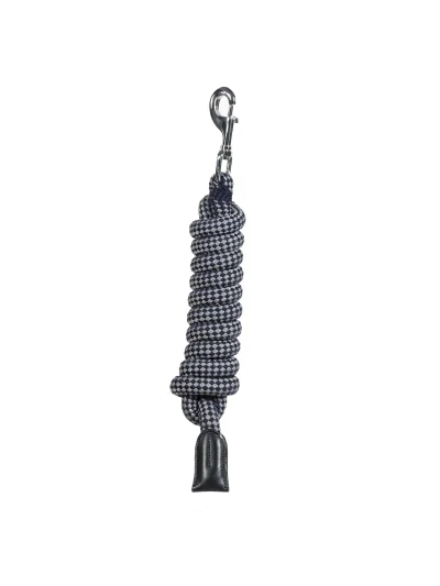 Cabezada de cuadra gris y azul marino con ramal para caballo Elerta - Equiline - imagen 2
