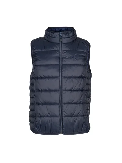 Chaleco acolchado azul marino y azul oscuro para hombre Jason - Equiline - imagen 2