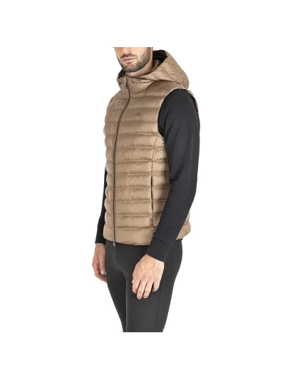 Beige vest for men Eniare - Equiline - imagen 4