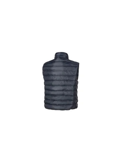 Chaleco de plumas azul marino con cremallera para hombre Edriko - Equiline - imagen 2
