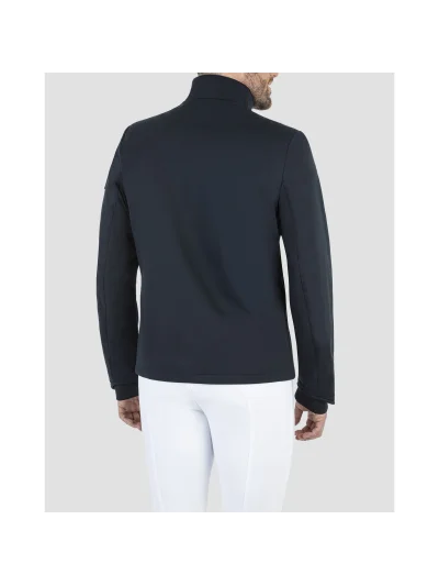 Chaqueta polar softshell azul marino para hombre Chasec - Equiline - imagen 3
