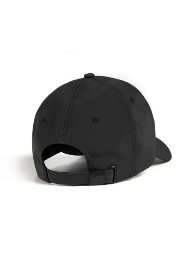 Gorra negra con logo frontal efecto cristal Ginteg - Equiline - imagen 2