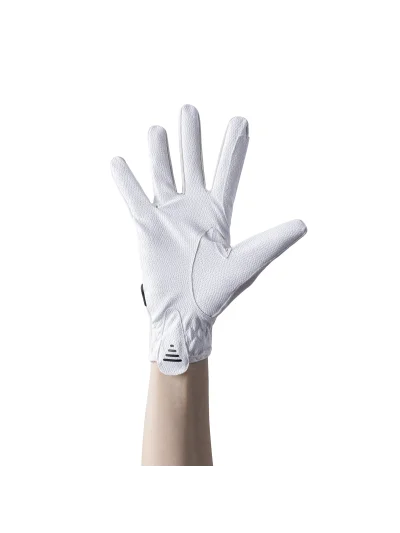 Gants d'équitation blanc respirants pour verano - Equiline - imagen 2
