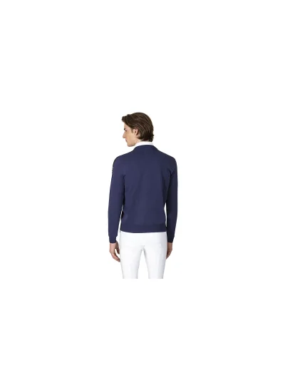 Sweat violet pour homme Cramec - Equiline - imagen 2