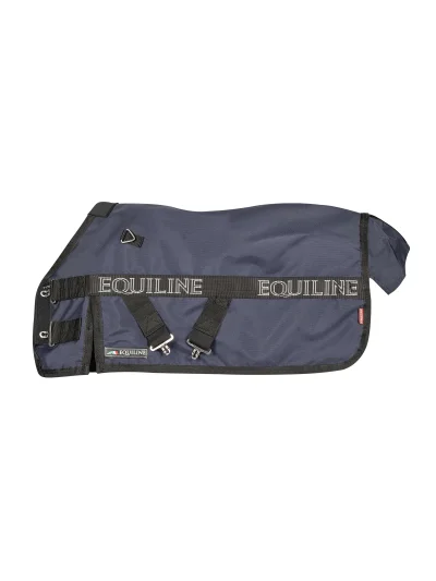 Couverture imperméable bleu marine 840D pour cheval - Equiline - imagen 2