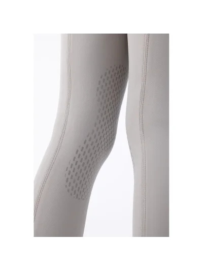 Pantalones beige con logo tricolor en el bolsillo trasero (grip rodilla) para niña Jinak - Equiline - imagen 3