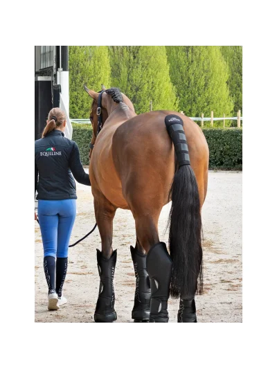 Protector de cola negro de aprox 32cm Noll - Equiline - imagen 4