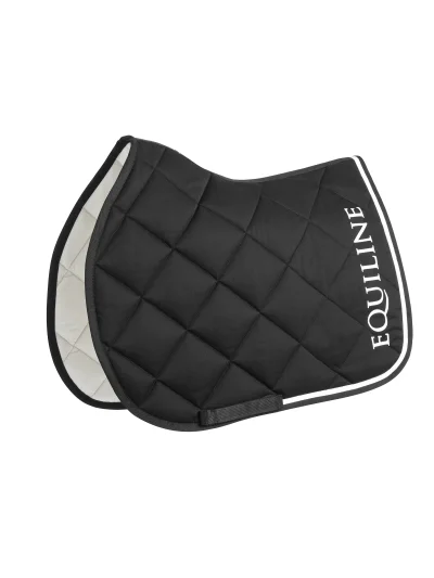 Sudadero de doma negro con bordado blanco para caballo (full) Chirillc - Equiline - imagen 2