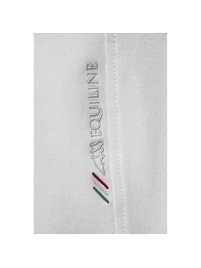 Pantalones de competición blancos (grip rodilla) para hombre - Equiline - imagen 4