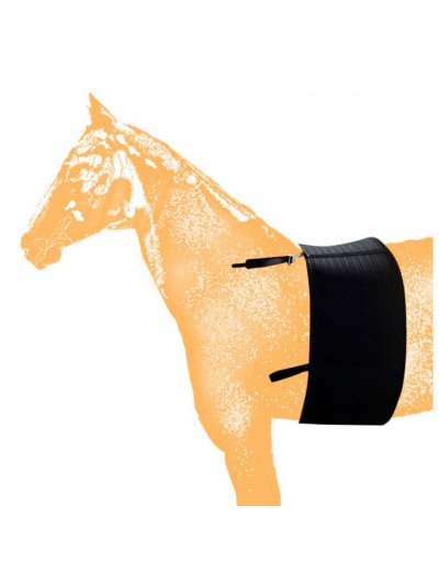 Protective band for spur chafing (girdle) made of neoprene for horses - Zaldi
