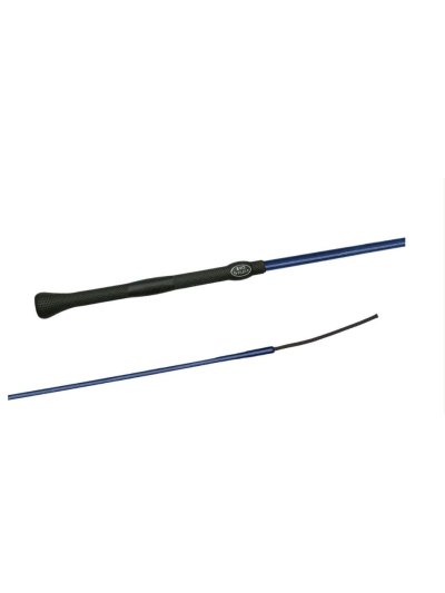 Fusta de doma fleck economy azul marino y mango negro evo grip - Fleck