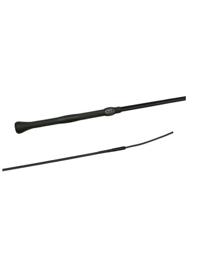 Fusta de doma fleck economy negra y mango negro evo grip - Fleck