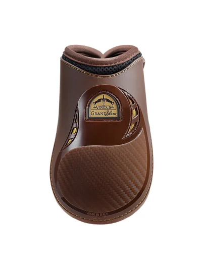 Protège-boulets postérieurs de saut marron Grand Slam Carbon Gel - Veredus