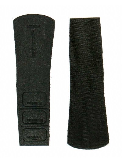 Black Replacement Pads for Stirrup Leathers – Grip Pad - Freejump