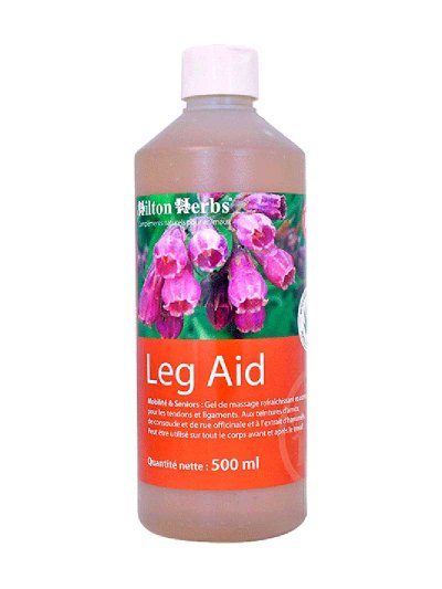 Crème calmante pour las jambes a base de hierbas (500ml) - Leg aid/TLC Lotion - Hilton herbs