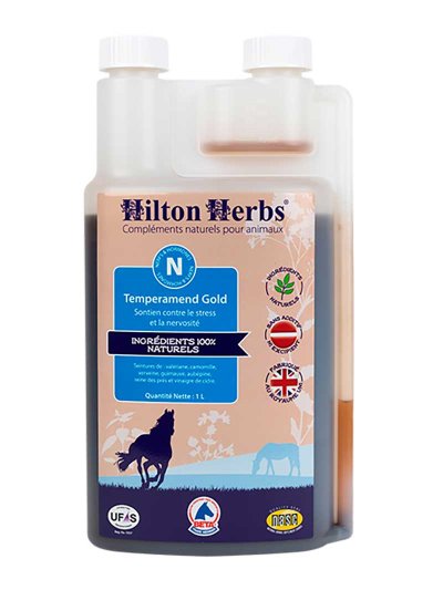 Complément alimentaire relajante liquído (1000ml) - Temperamend gold/Calm&amp;Collected Gold - Hilton herbs