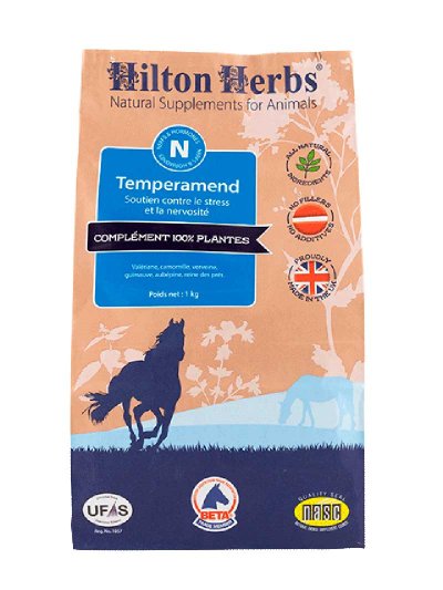 Complément alimentaire relajante (1kg) - Temperamend/Calm&amp;Collected - Hilton herbs