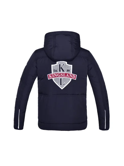 Manteau matelassé gordo bleu marine avec capuche junior KLdominick - Kingsland - imagen 2