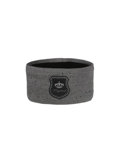 Bandeau fin en maille gris à strass e intérieur polaire Houilles - Kingsland - imagen 2