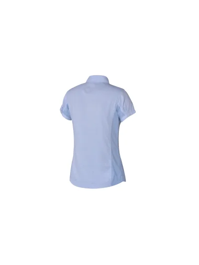 Chemise à manches courtes bleu clair (blue heather) pour femme - Garaisso - Kingsland Dressage - imagen 3