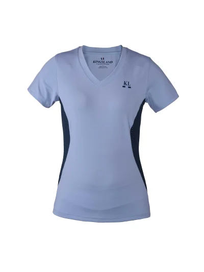 T-shirt d'entraînement à manches courtes bleu clair pour femme Isla - Kingsland - imagen 2