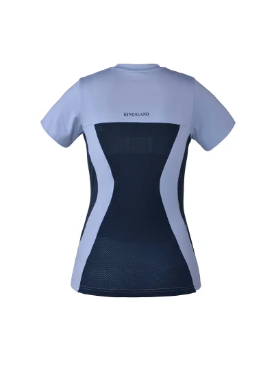T-shirt d'entraînement à manches courtes bleu clair pour femme Isla - Kingsland - imagen 3