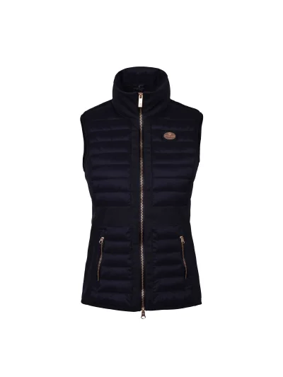 Gilet matelassé bleu marine pour femme Carmen - Kingsland - imagen 2