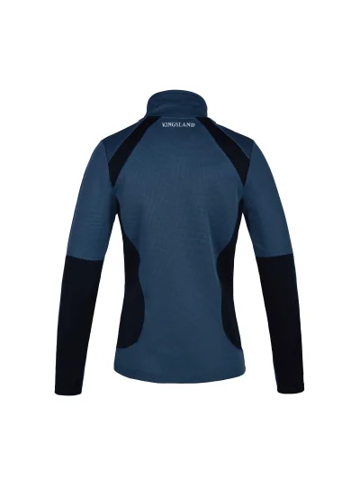 Veste polaire d'entraînement bleu grisâtre et bleu marine pour femme KLnovi - Kingsland - imagen 3