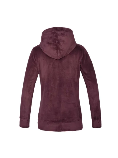 Veste polaire bordeaux avec capuche pour femme KLida - Kingsland - imagen 2