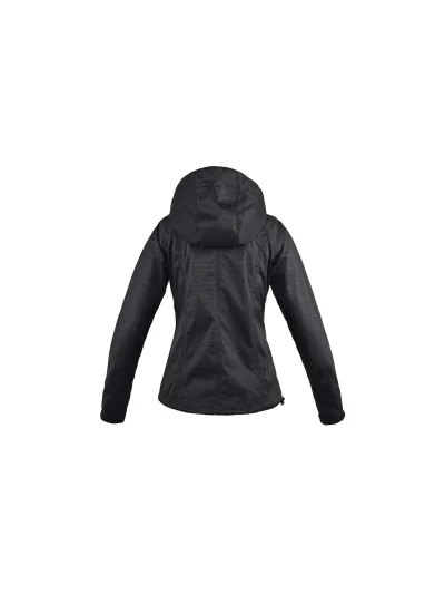 Coupe-vent imperméable noir et doré avec capuche pour femme Loris - Kingsland - imagen 3