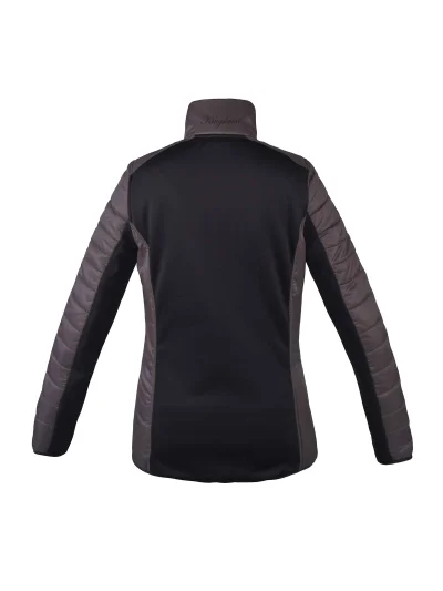 Veste polaire matelassée beige et marron foncé pour femme Buffy - Kingsland - imagen 2